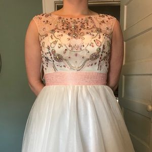 Beautiful white ball gown